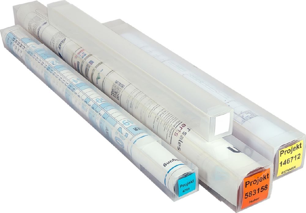 Eichner Planhülse aus Polypropylen 6,5 x 6,5 cm Transparent Produktbild Eichner Planhülse aus Polypropylen 6,5 x 6,5 cm Transparent