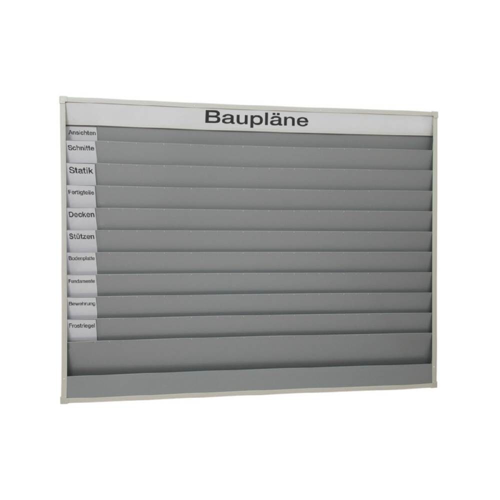 Eichner Planungstafel A4 für Baupläne 10 Schien 1580x1282mm Produktbild Eichner Planungstafel A4 für Baupläne 10 Schien 1580x1282mm