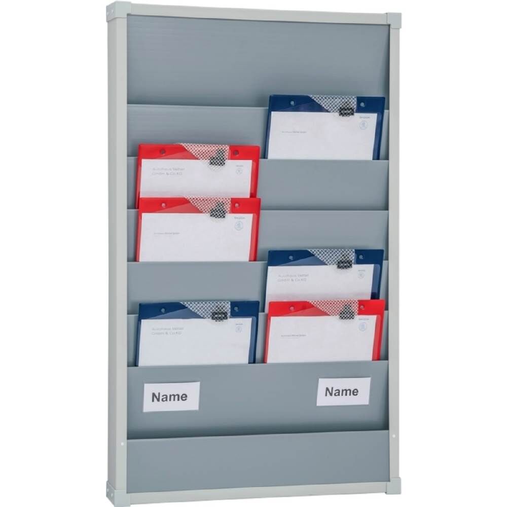 Eichner Planungstafel A4 2 reihig 6 Schienen 554x900mm Produktbild Eichner Planungstafel A4 2 reihig 6 Schienen 554x900mm