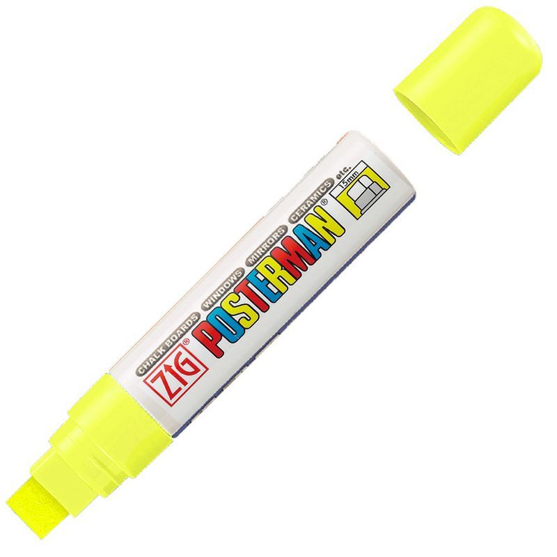 Eichner Posterman Marker Neon-Gelb 15 mm Produktbild Eichner Posterman Marker Neon-Gelb 15 mm