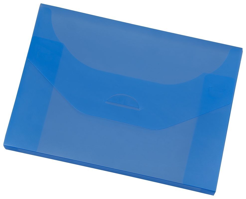 Eichner Polypropylen Sammelbox DIN A4 Füllhöhe 20 mm Blau Produktbild Eichner Polypropylen Sammelbox DIN A4 Füllhöhe 20 mm Blau