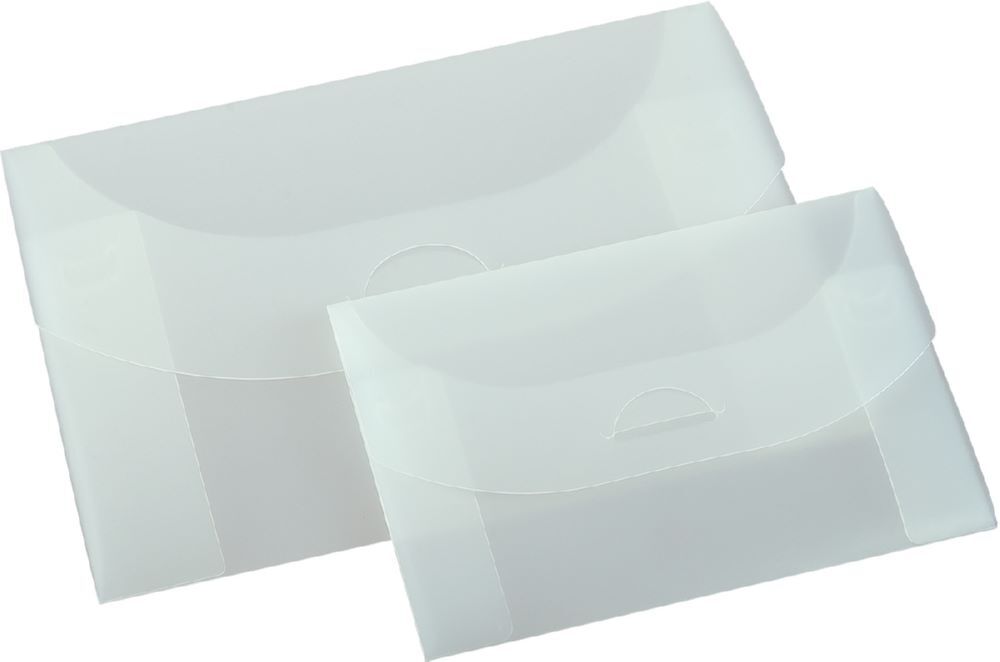Produktbild PP-Sammeltasche A4 transparent mit Steckverschluss  Mat.Nr. 180337 bild 2