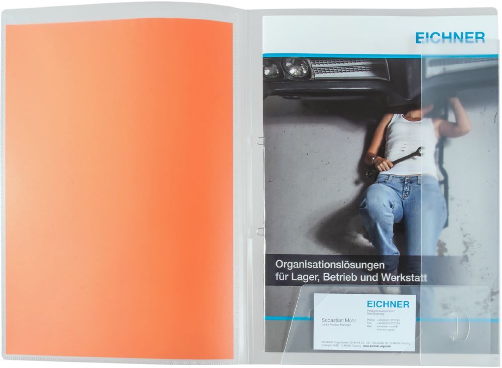 Eichner Präsentationsmappe mit Außen Tasche Eichner Präsentationsmappe mit Außen Tasche
