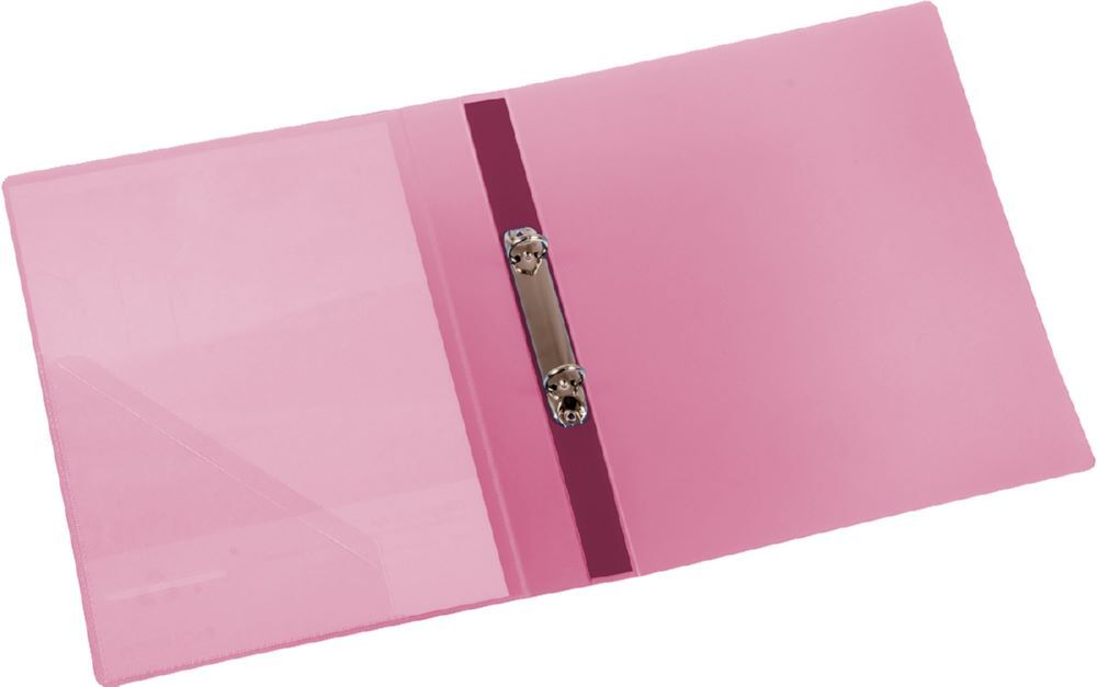 Eichner Präsentationsringbuch aus Polypropylen 2 Ring Rot Produktbild Eichner Präsentationsringbuch aus Polypropylen 2 Ring Rot