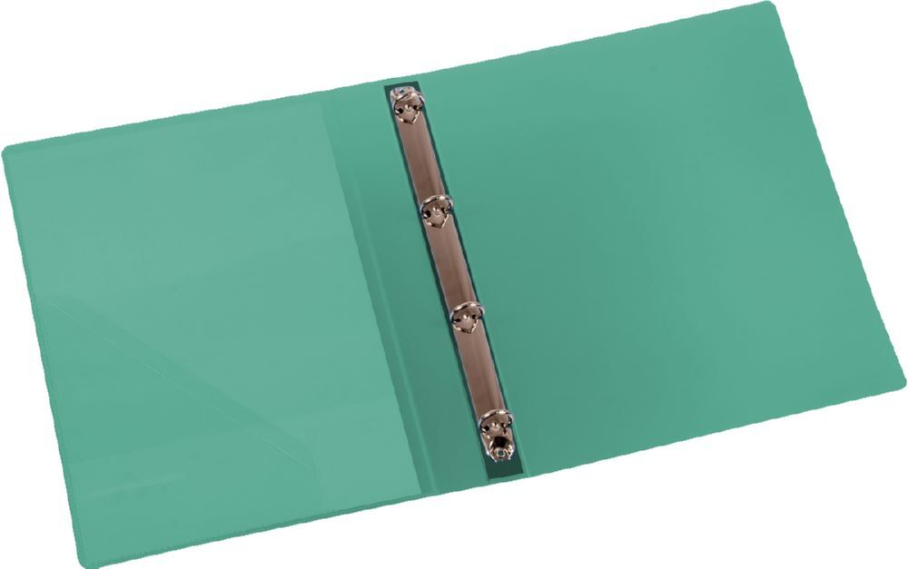 Eichner Präsentationsringbuch aus Polypropylen 4 Ring Grün Produktbild Eichner Präsentationsringbuch aus Polypropylen 4 Ring Grün