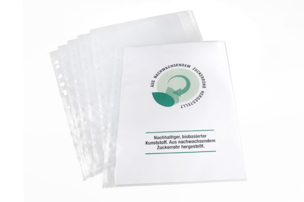 Produktbild Prospekthülle A4 LDPE-Folie Bio Based aus Zuckerrohr, 100 my  bild 3