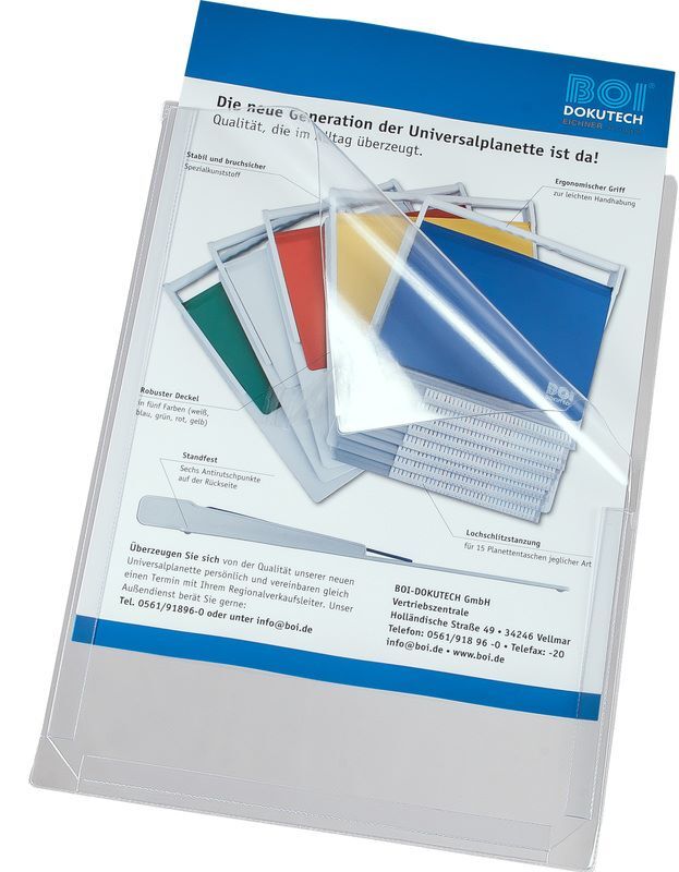 Eichner PVC Dehnfaltentasche Transparent 309 x 224 mm Produktbild Eichner PVC Dehnfaltentasche Transparent 309 x 224 mm