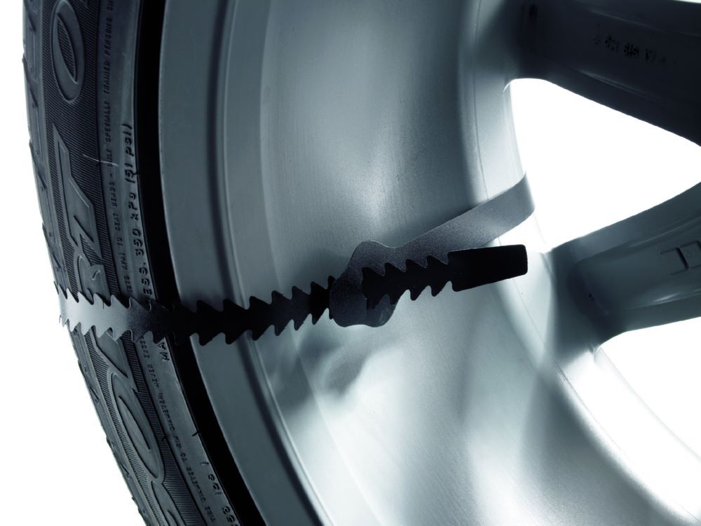 Produktbild Rad-/Reifenanhänger A6 neutral, inkl. separat beigelegter Standardlasche (80 cm) bild 3