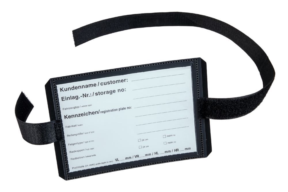 Produktbild Reifenanhänger mit Klettband Länge: 800 mm bild 2