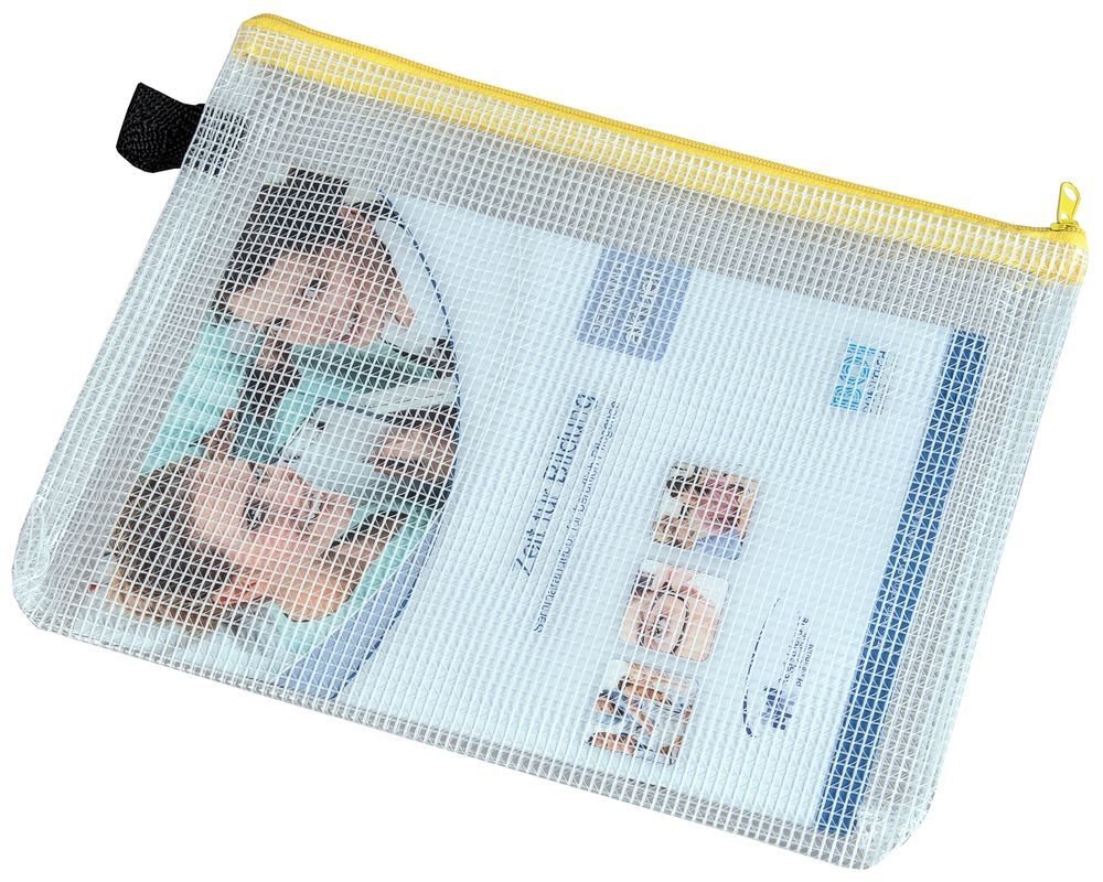 Eichner Reißverschluss Sammelbeutel 250 x 190 mm Gelb Produktbild Eichner Reißverschluss Sammelbeutel 250 x 190 mm Gelb