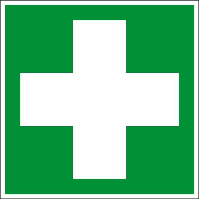 Eichner Rettungsschild Erste Hilfe PVC Folie 15 x 15 cm Produktbild Eichner Rettungsschild Erste Hilfe PVC Folie 15 x 15 cm