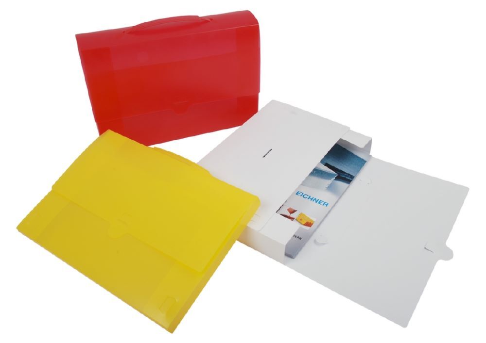 Eichner Sammelbox S mit Steckverschluss 225x320x20mm Transparent Produktbild Eichner Sammelbox S mit Steckverschluss 225x320x20mm Transparent