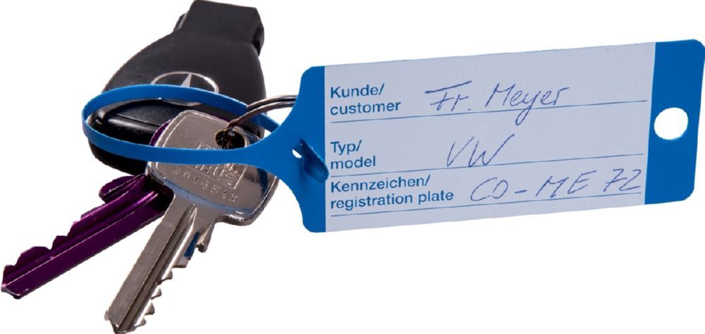 Eichner Schlüsselanhänger Fix Blau Produktbild Eichner Schlüsselanhänger Fix Blau