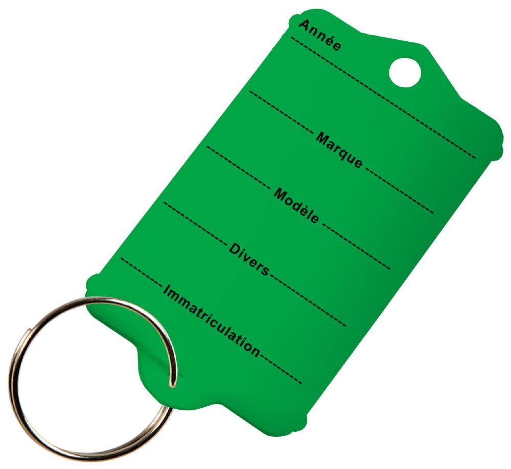 Produktbild EICHNER Schlüsselanhänger Profi 1 GRÜN mit Schlüsselring und 2 Permanent Marker