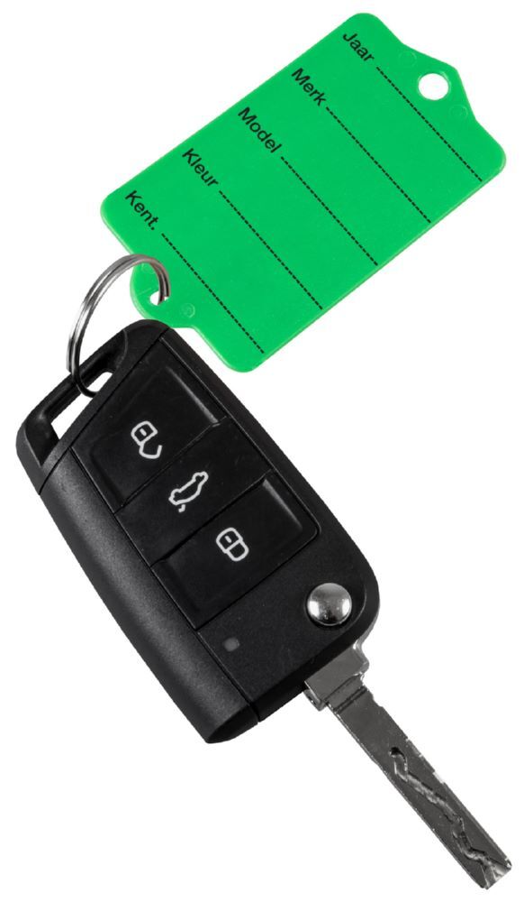 Produktbild Schlüsselanhänger Profi 1 "holländisch" grün, mit Schlüsselring und 2 Permanent- bild 2