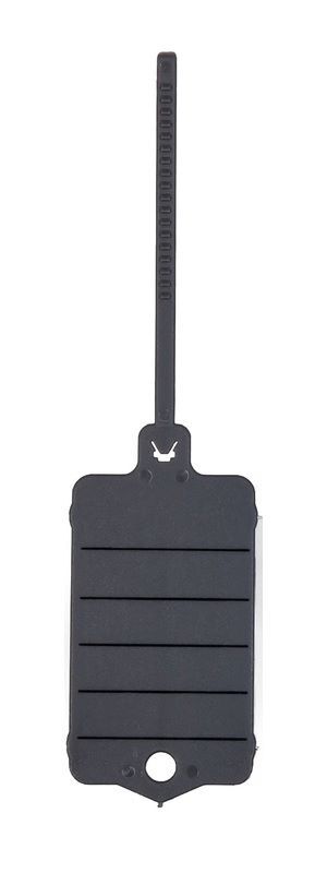 Produktbild EICHNER Schlüsselanhänger RASTA FIX grau 200 Stück inklusive 2 Markern