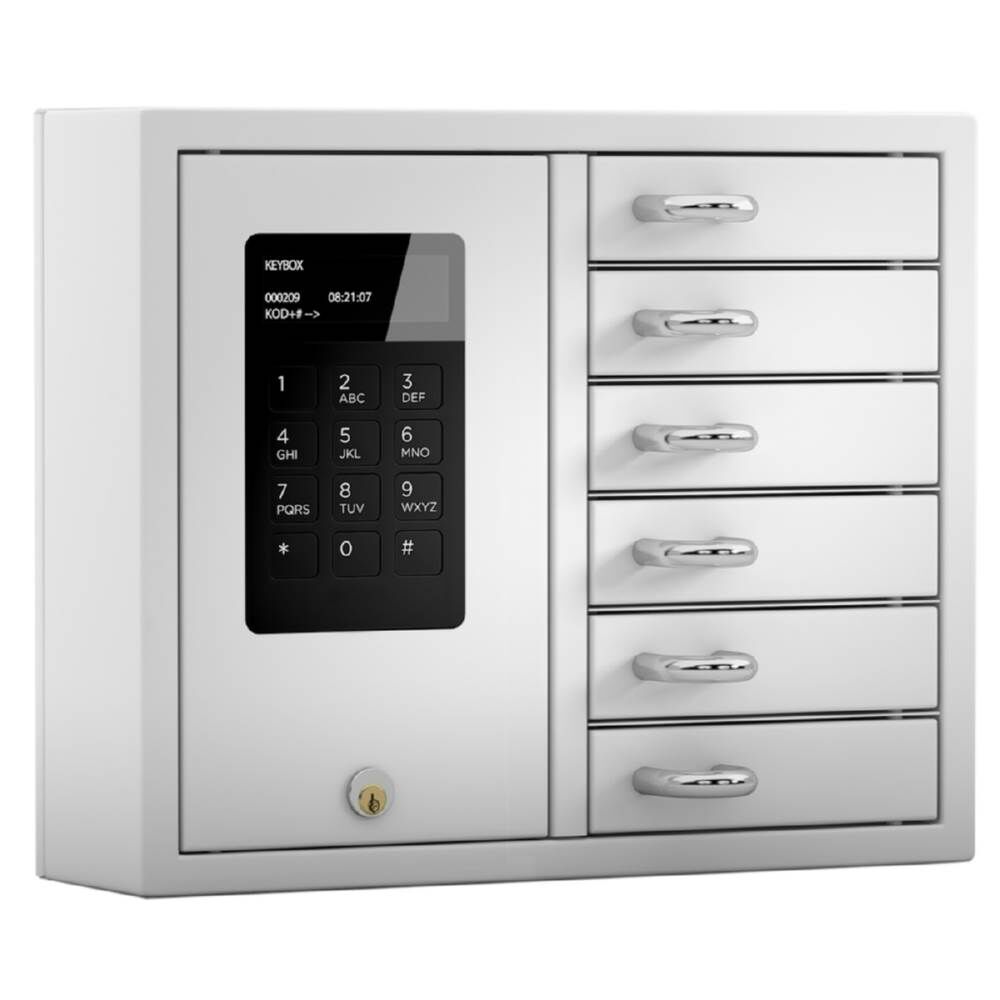 Eichner Schlüsselaufbewahrungsbox mit Display 6 Variante Plus 280x350x93mm Eichner Schlüsselaufbewahrungsbox mit Display 6 Variante Plus 280x350x93mm