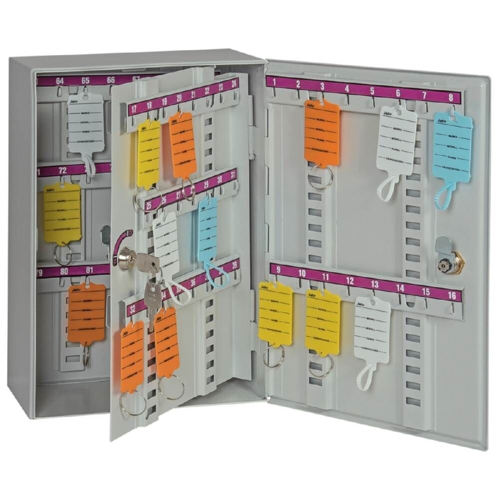 Eichner Sicherheitsschlüsselschrank aus Metall 360x235x110mm Produktbild Eichner Sicherheitsschlüsselschrank aus Metall 360x235x110mm