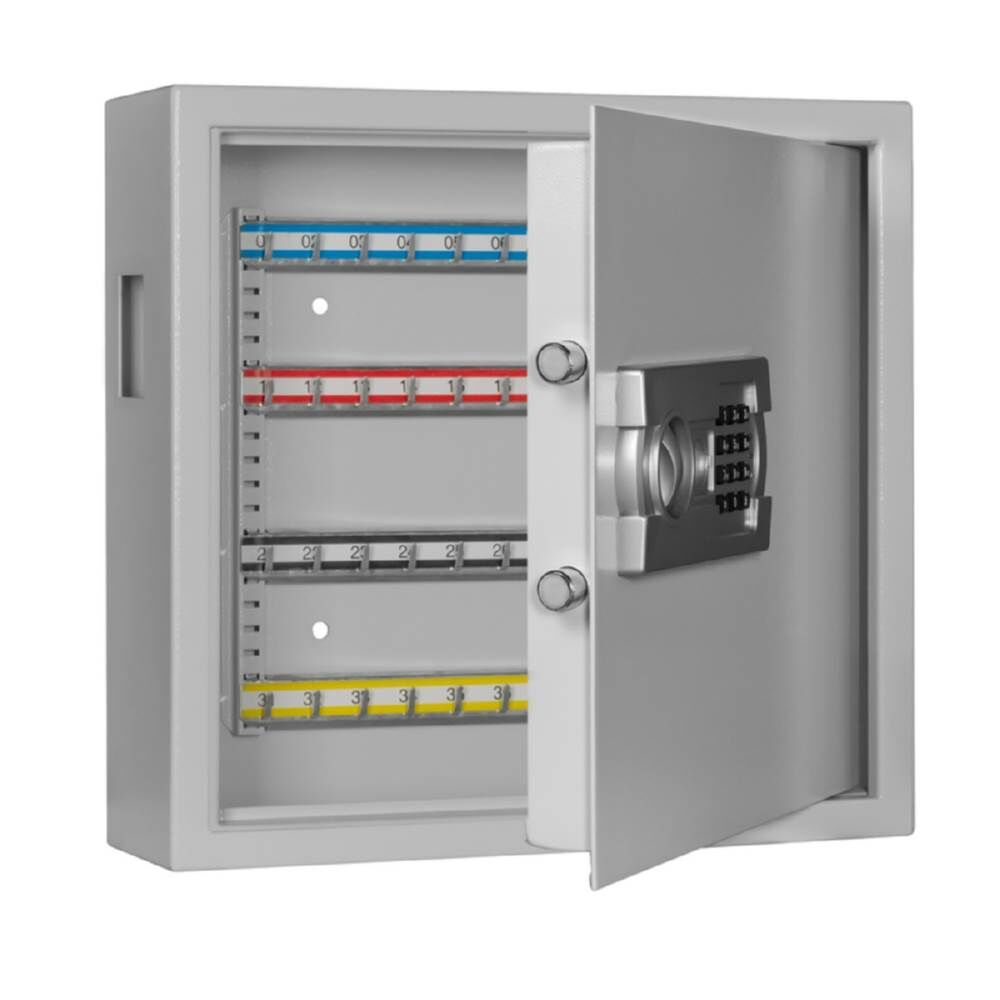 Eichner Schlüsselschrank mit Elektronikschloss 430x460x130mm Eichner Schlüsselschrank mit Elektronikschloss 430x460x130mm