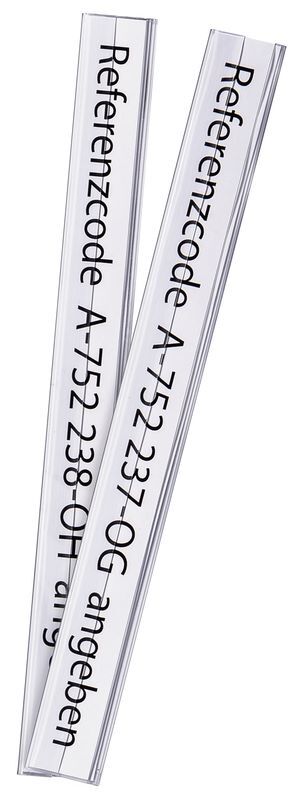 Eichner Selbstklebe Klarsichtleisten für Beleg Planungstafeln 220 x 23 mm Produktbild Eichner Selbstklebe Klarsichtleisten für Beleg Planungstafeln 220 x 23 mm