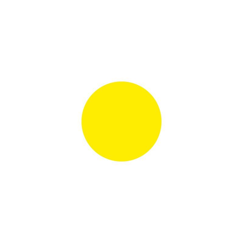 Eichner Stellplatzmarker Ronde Gelb in Polycarbonat Produktbild Eichner Stellplatzmarker Ronde Gelb in Polycarbonat