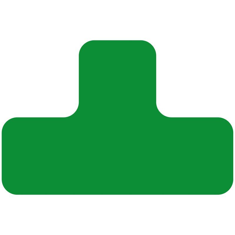 Eichner Stellplatzmarker T-Stück Grün in Polycarbonat Produktbild Eichner Stellplatzmarker T-Stück Grün in Polycarbonat