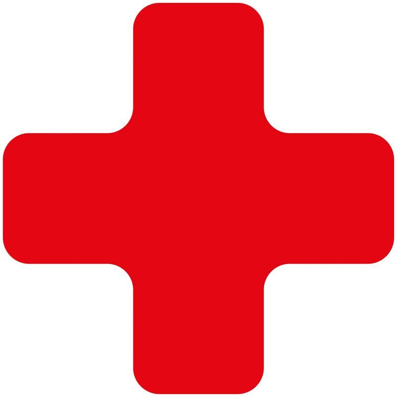 Eichner Stellplatzmarker X-Stück Rot in PVC Produktbild Eichner Stellplatzmarker X-Stück Rot in PVC