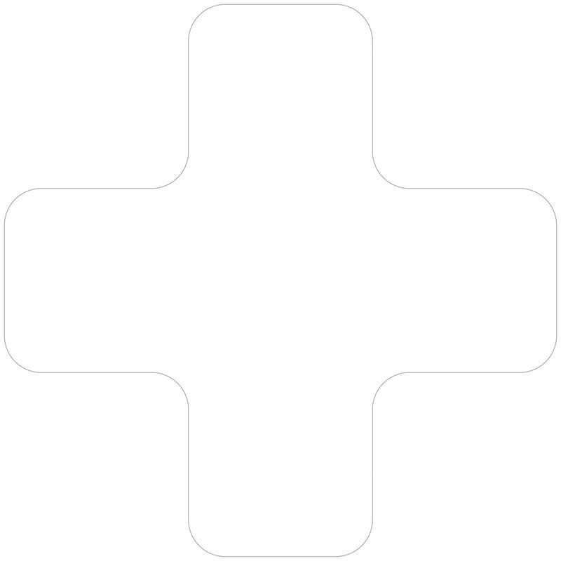 Eichner Stellplatzmarker X-Stück Weiß in PVC Produktbild Eichner Stellplatzmarker X-Stück Weiß in PVC