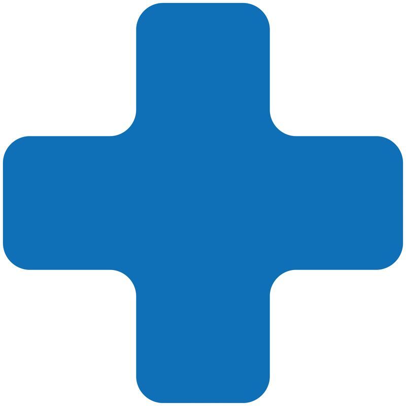 Eichner Stellplatzmarker X-Stück Blau in Polycarbonat Produktbild Eichner Stellplatzmarker X-Stück Blau in Polycarbonat