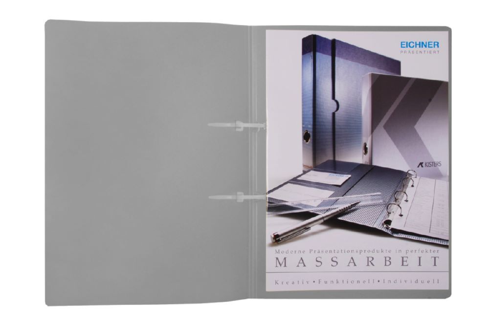 Eichner Schlaufenhefter Standard 80mm Lochung Transparent Produktbild Eichner Schlaufenhefter Standard 80mm Lochung Transparent