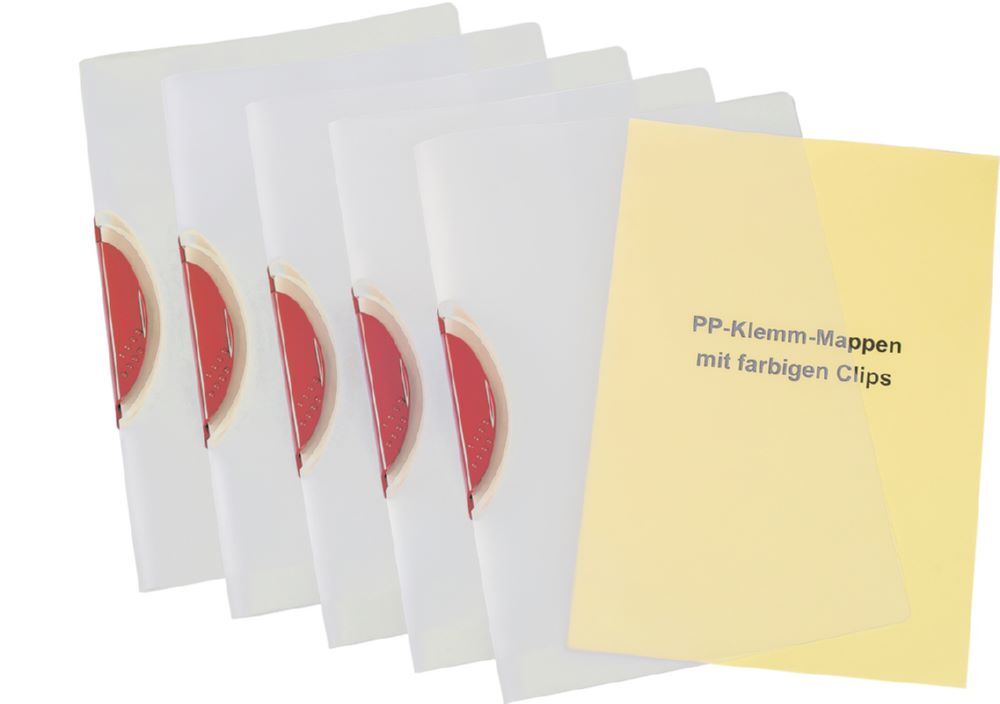 Eichner Swing Clipmappen Rot DIN A4 Produktbild Eichner Swing Clipmappen Rot DIN A4