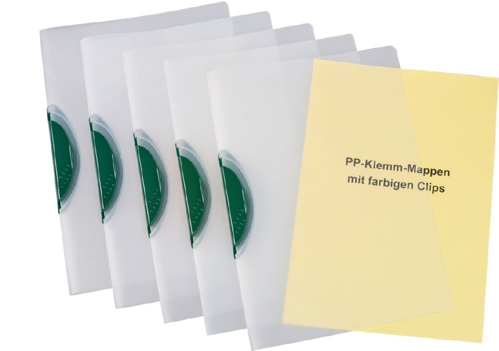 Eichner Swing Clipmappen Grün DIN A4 Produktbild Eichner Swing Clipmappen Grün DIN A4