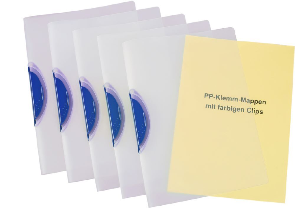 Eichner Swing Clipmappen Blau DIN A4 Produktbild Eichner Swing Clipmappen Blau DIN A4