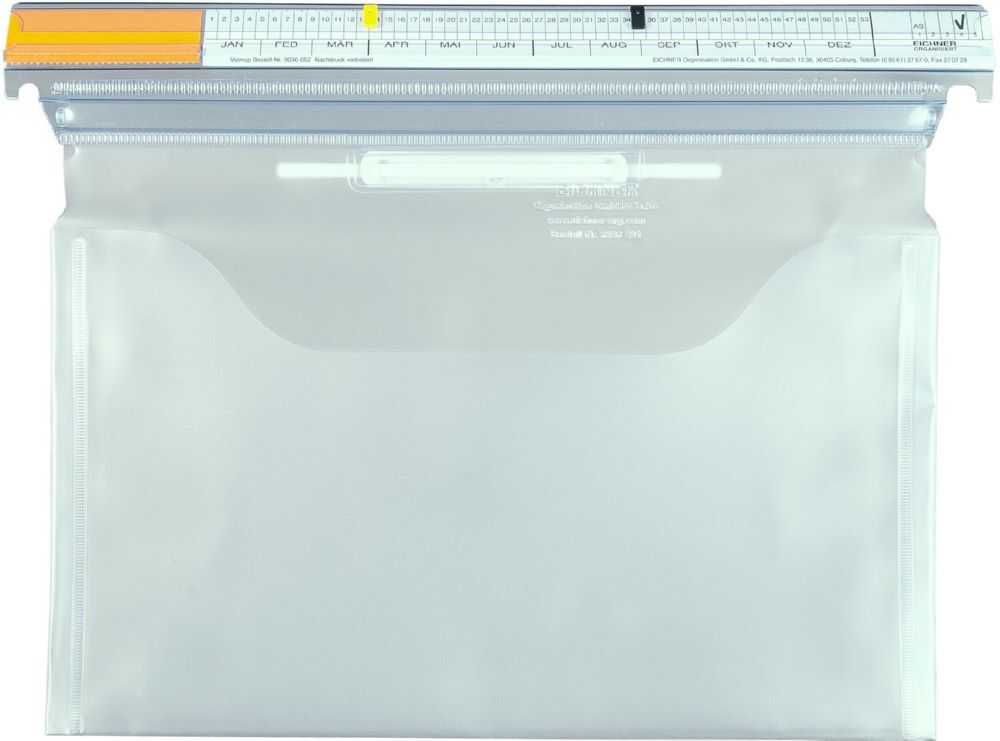 Eichner Terminmappe Visimap A4 quer Transparent Produktbild Eichner Terminmappe Visimap A4 quer Transparent