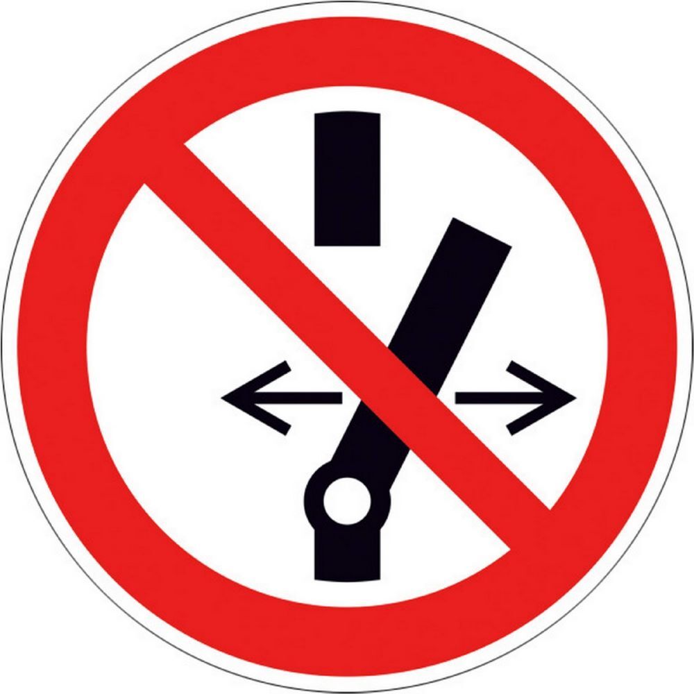 Eichner Verbotsschild Schalten Verboten Aluminium Rot Produktbild Eichner Verbotsschild Schalten Verboten Aluminium Rot