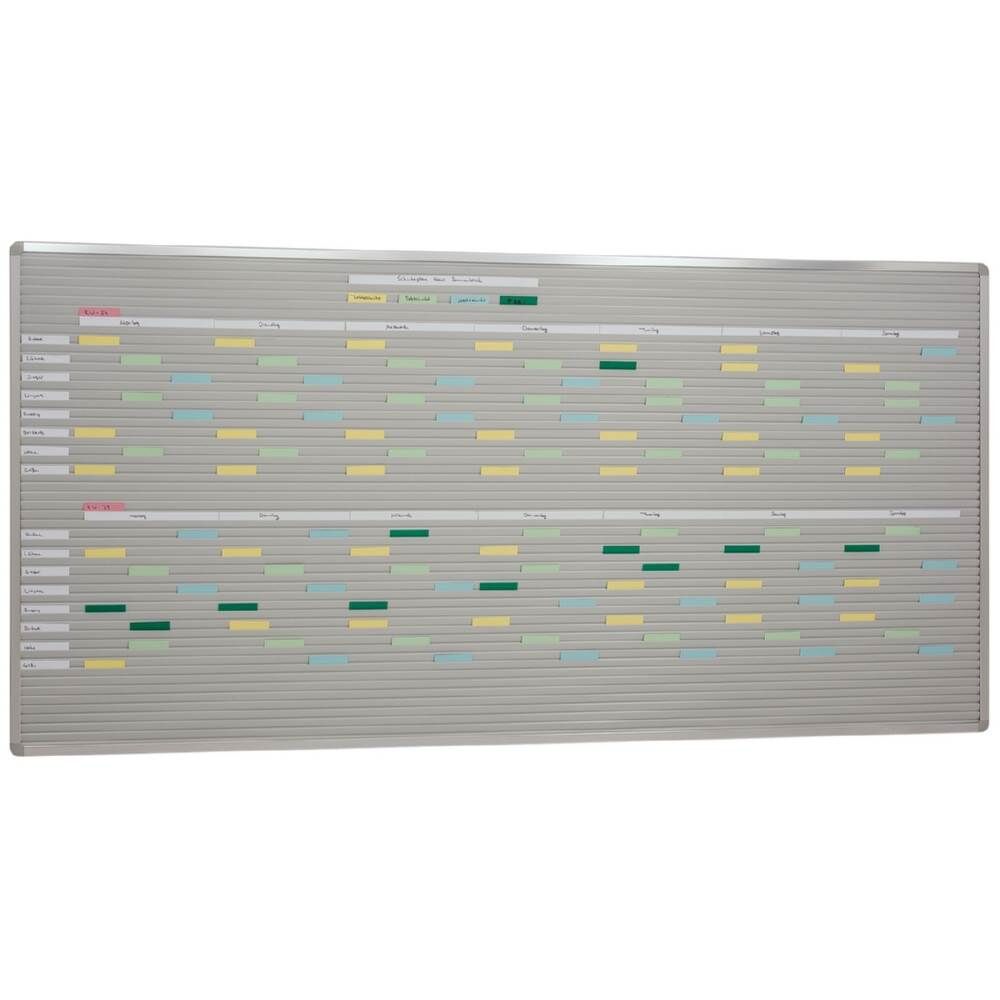 Eichner VISIPLAN Tafel ohne Raster 52 Schienen 200x94cm Eichner VISIPLAN Tafel ohne Raster 52 Schienen 200x94cm