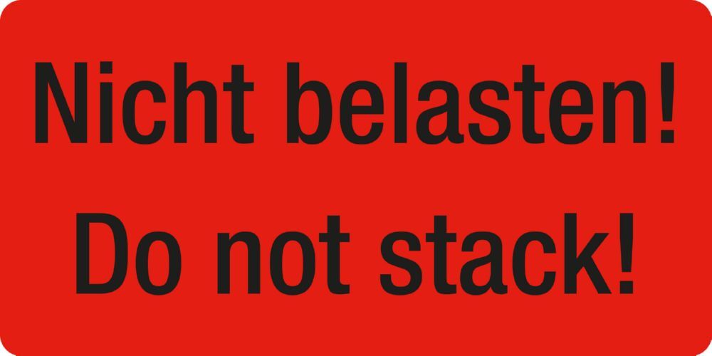 Eichner Warn und Verpackungsetiketten selbstklebend nicht belasten Produktbild Eichner Warn und Verpackungsetiketten selbstklebend nicht belasten