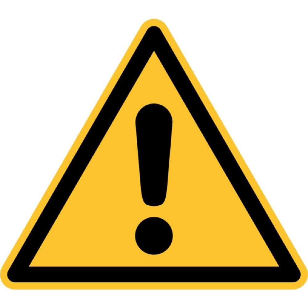 Eichner Warnschild Allgemeines Warnzeichen Produktbild Eichner Warnschild Allgemeines Warnzeichen