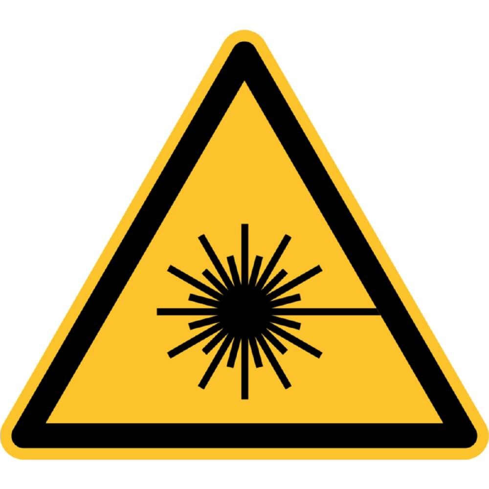 Eichner Warnschild Warnung vor Laserstrahl Produktbild Eichner Warnschild Warnung vor Laserstrahl