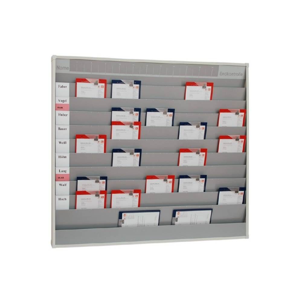 Eichner Werkstattplaner für Kfz Betriebe A4 10 Schiene 1580x1282mm Produktbild Eichner Werkstattplaner für Kfz Betriebe A4 10 Schiene 1580x1282mm