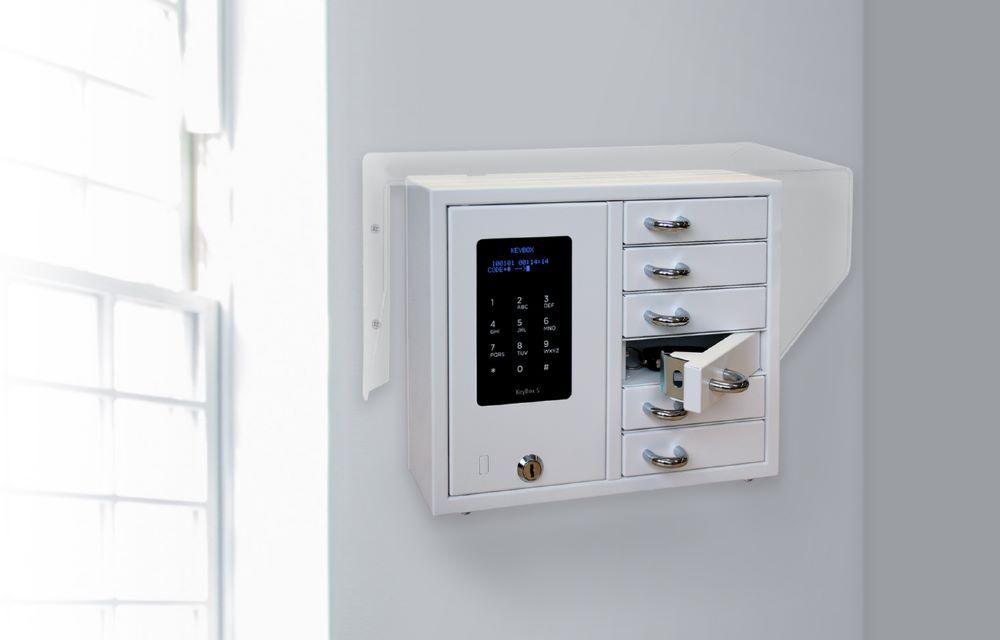 Produktbild Wetterschutz für Schlüsselausgabetresor 9201-00018/19 (350 mm Breite) Transpar bild 2