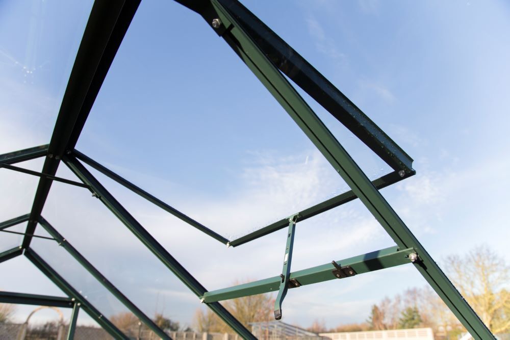 Vitavia Alu Dachfenster für Gewächshaus ohne Glas smaragd Produktbild Vitavia Alu Dachfenster für Gewächshaus ohne Glas smaragd