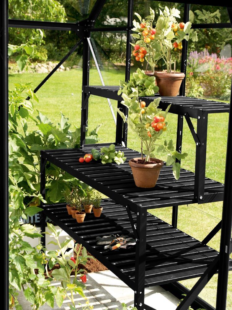 Vitavia Alu Tischaufsatz 121 x 28 x 39 cm schwarz Produktbild Vitavia Alu Tischaufsatz 121 x 28 x 39 cm schwarz