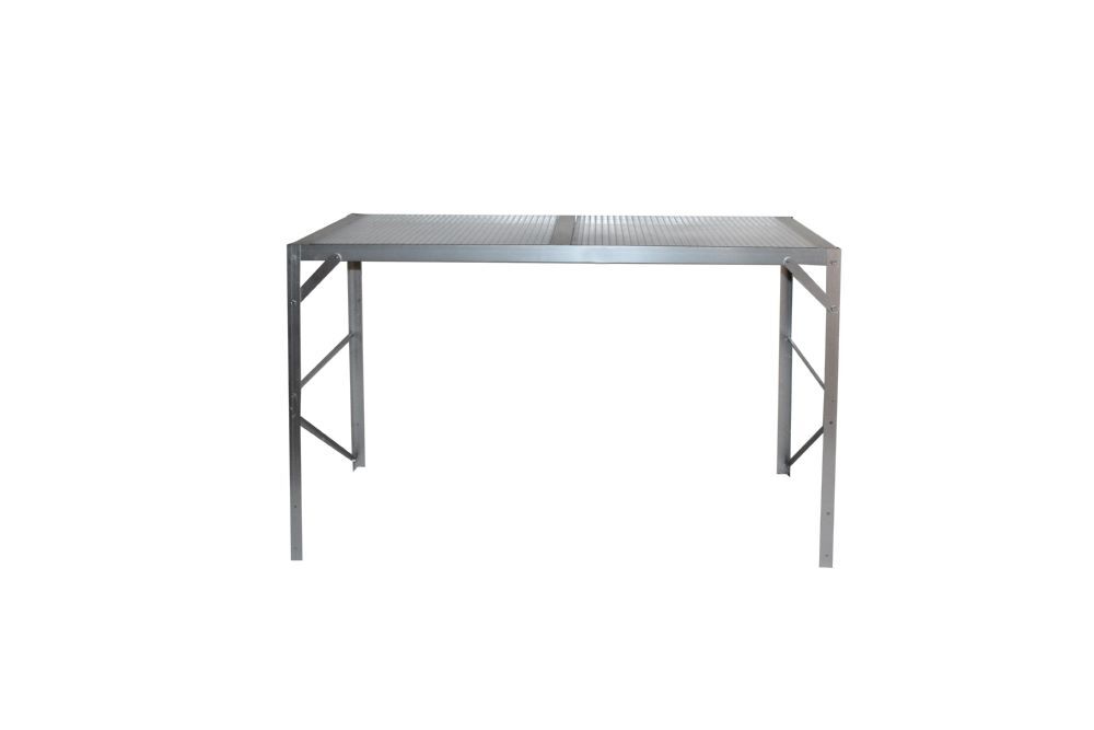 Vitavia Alutisch 1 Ablage HKP alu Produktbild Vitavia Alutisch 1 Ablage HKP alu