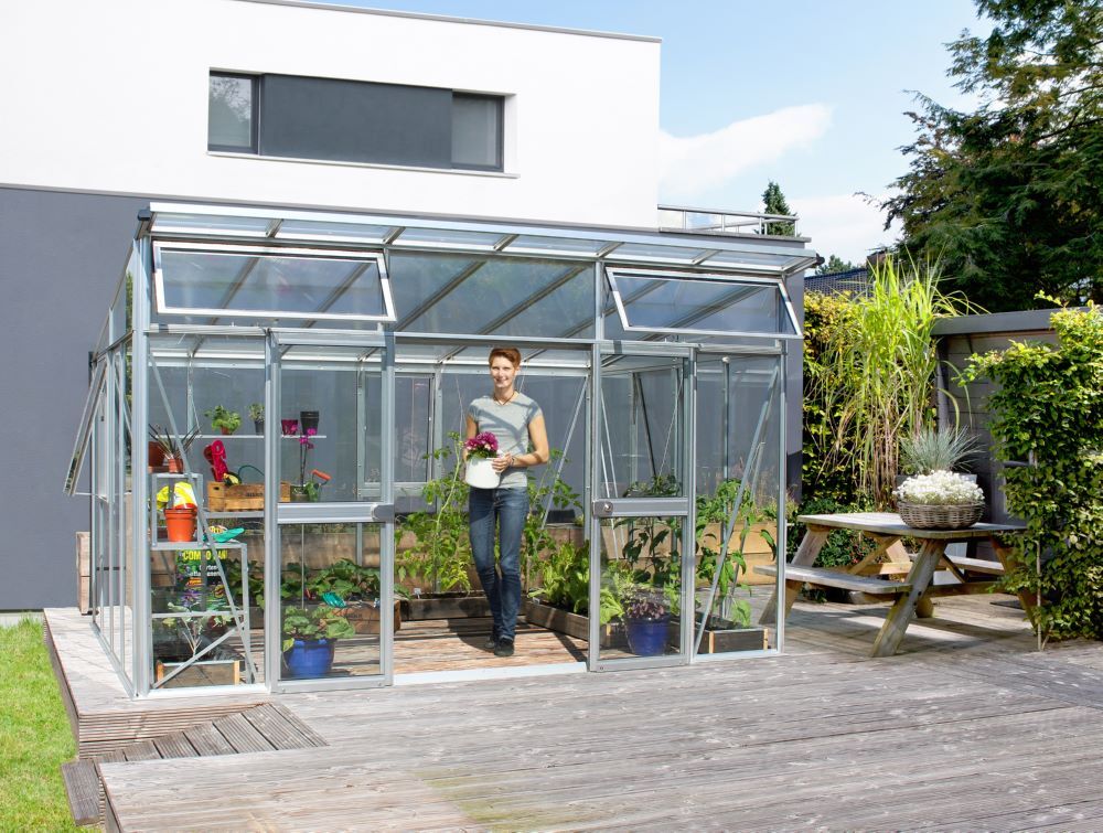 Vitavia Gewächshausbausatz Aphrodite 11500 ESG HKP 3 und 10 mm Produktbild Vitavia Gewächshausbausatz Aphrodite 11500 ESG HKP 3 und 10 mm bild 3