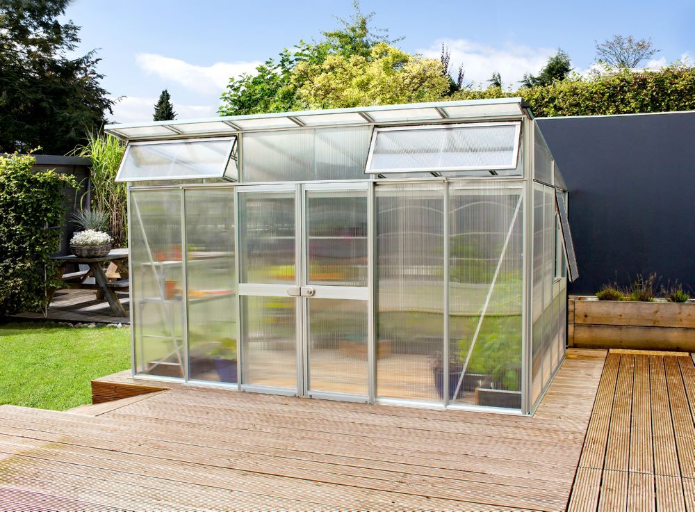 Vitavia Gewächshausbausatz Aphrodite 11500 HKP 10 mm aus alu Produktbild Vitavia Gewächshausbausatz Aphrodite 11500 HKP 10 mm aus alu