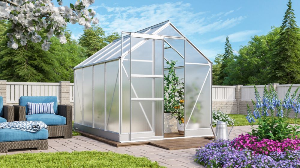 Vitavia Gewächshaus Apollo 5000 HKP 6 mm alu Produktbild Vitavia Gewächshaus Apollo 5000 HKP 6 mm alu bild 3