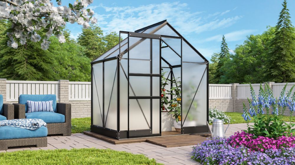 Vitavia Gewächshausbausatz Apollo 2500 HKP 6 mm Traufe 1360 mm Produktbild Vitavia Gewächshausbausatz Apollo 2500 HKP 6 mm Traufe 1360 mm bild 3