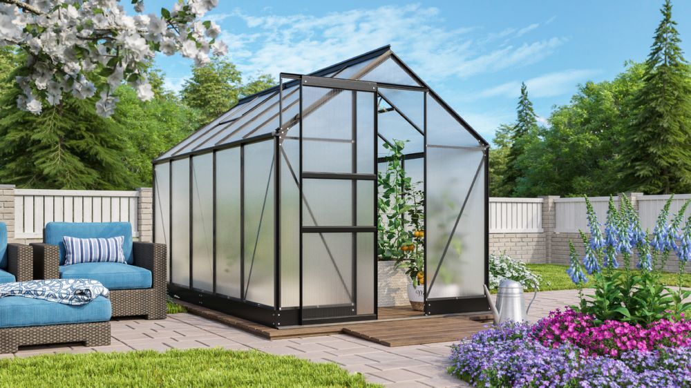 Vitavia Gewächshausbausatz Apollo 6200 HKP 4 mm Traufe 1360 mm Produktbild Vitavia Gewächshausbausatz Apollo 6200 HKP 4 mm Traufe 1360 mm bild 3