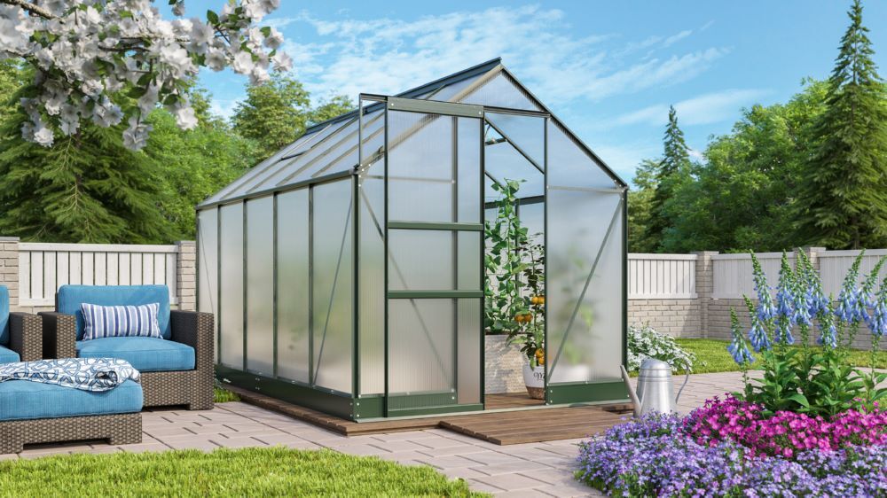 Vitavia Gewächshausbausatz Apollo 6200 HKP 6 mm smaragd Produktbild Vitavia Gewächshausbausatz Apollo 6200 HKP 6 mm smaragd bild 3